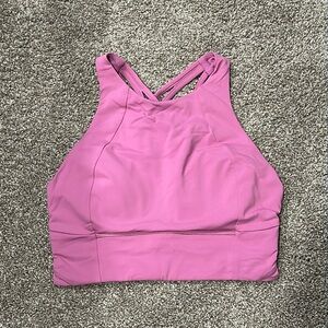Lululemon High Neck Criss Cross Sports Bra